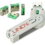 USB Port Schloss (4 St&uuml;ck) mit Schl&uuml;ssel, Diebstahlschutz