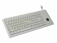 Compact-Keyboard G84-4400, Tastatur - hellgrau, US-Layout, Cherry Mechanisch,...