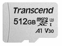 300S 512 GB microSDXC, Speicherkarte - silber, UHS-I U3, Class 10, V30, A1