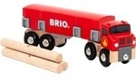 World Holztransporter mit Magnetladung, Spielfahrzeug