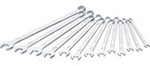 Ring-Maulschl&uuml;ssel-Satz 600LG/13, 13-teilig, Schraubenschl&uuml;ssel