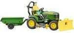 bworld John Deere Aufsitzrasenm&auml;her, Modellfahrzeug