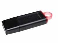 DataTraveler Exodia 256 GB, USB-Stick - schwarz/rot, USB-A 3.2 Gen 1