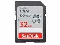 Ultra 32 GB SDHC, Speicherkarte - schwarz, UHS-I U1, Class 10