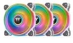 Riing Quad 12 RGB Radiator Fan TT Premium Edition 3 Pack, Gehäuselüfter - weiß, Riing Quad 12 RGB Radiator Fan TT Premium Edition 3 Pack, Gehäuselüfter - weiß,