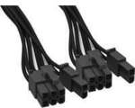 Power Kabel CP-6620 2x PCle 6 + 2, Kabelmanagement