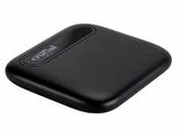 X9 Portable SSD 1 TB, Externe SSD - schwarz, USB-C 3.2 Gen 2 (10 Gbit/s)