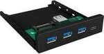 IB-HUB1418-i3, Frontpanel