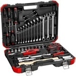 red Steckschl&uuml;ssel-Satz 1/2" Auto-Universal, 61-teilig, Werkzeug-Set