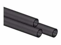 XT Hardline Satin 12 mm, Rohr - schwarz (matt), 3x 12 mm Tube mit 1 Meter Länge,