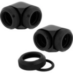 Hydro X Series XF Hardline-90&deg;-Armatur, AD 14 mm, Doppelpack, Verbindung