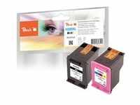 Tinte schwarz + color PI300-398 - kompatibel zu HP 300XL, CC641EE, CC644EE