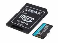 Canvas Go! Plus 128 GB microSDXC, Speicherkarte - schwarz, UHS-I U3, Class 10, V30,