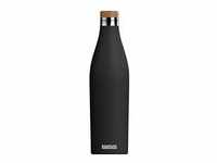 Trinkflasche Meridian Black 0,7L, Thermosflasche - schwarz