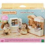 Sylvanian Families - Landhaus K&uuml;che mit K&uuml;hlschrank, Konstruktionsspielzeug