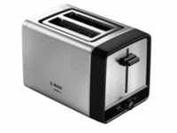Kompakt-Toaster DesignLine TAT5P420DE - edelstahl/schwarz, 970 Watt, für 2 Scheiben
