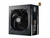 MWE Gold 850 - V2, PC-Netzteil - schwarz, 4x PCIe, Kabel-Management, 850 Watt