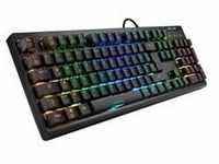 SKILLER SGK30, Gaming-Tastatur - schwarz, DE-Layout, Huano Blue