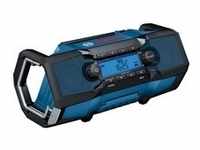 GPB 18V-2 C, Baustellenradio - blau, Klinke, Bluetooth, FM