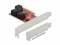 PCIe 6P SATA PCIe x4Karte - LP, Controller