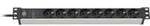 Alu-Line 19" Steckdosenleiste 8-fach