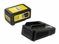 Starter Kit Battery Power 18/50, Set - schwarz/gelb, Akku Battery Power 18/50 mit