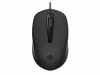 150 Wired Mouse, Maus - schwarz