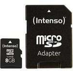 microSDHC 8 GB, Speicherkarte