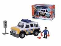 Feuerwehrmann Sam Polizeiauto 4x4 mit Figur, Spielfahrzeug