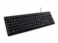 K-118, Tastatur - schwarz, DE-Layout