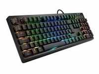 SKILLER SGK30, Gaming-Tastatur - schwarz, IT-Layout, Huano Blue
