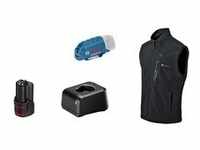 Heat+Jacket GHV 12+18V Kit Größe XL, Arbeitskleidung - schwarz, inkl. Ladegerät