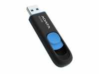 Dash Drive UV128 256 GB, USB-Stick - schwarz/blau, USB-A 3.2 Gen 1