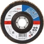 F&auml;cherschleifscheibe X431 Standard for Metal, &Oslash; 125mm, K60