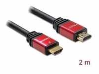 High Speed Kabel HDMI A (Stecker) > HDMI A (Stecker) - schwarz, 2 Meter