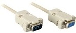Serielles Verl&auml;ngerungskabel 9-Pin Stecker > Buchse