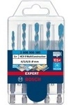 EXPERT HEX-9 MultiConstruction Bohrer-Satz, 5-teilig