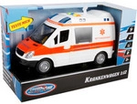 Speedzone Doppel-Commander Krankenwagen mit Licht und Sound, Modellfahrzeug