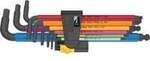 950/9 Hex-Plus Multicolour Imperial 2 Winkelschl&uuml;ssel-Satz, Schraubendreher