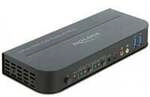 HDMI KVM Switch 4K 60 Hz mit USB 3.0 und Audio, KVM-Switch