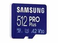 PRO Plus 512 GB microSDXC (2021), Speicherkarte - blau, UHS-I U3, Class 10,...