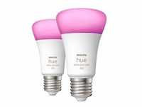 White & Color Ambiance E27, LED-Lampe - Doppelpack, ersetzt 60 Watt