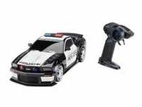 RC Car Ford Mustang Police - schwarz/weiß