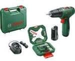 Akku-Bohrschrauber EasyDrill 1200 + 34-teiliges Bit- und Bohrer-Set