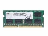 SO-DIMM 4 GB DDR3-1600 , Arbeitsspeicher - F3-1600C9S-4GSL