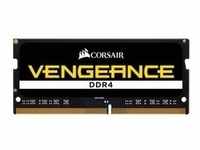 SO-DIMM 8 GB DDR4-2666 , Arbeitsspeicher - schwarz, CMSX8GX4M1A2666C18, Vengeance
