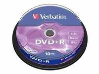 DVD+R 4,7 GB, DVD-Rohlinge - 16fach, 10 Stück