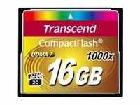 CompactFlash 1000 16 GB, Speicherkarte - schwarz, UDMA 7