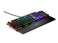 APEX 7, Gaming-Tastatur - schwarz, DE-Layout, SteelSeries QX2 Blue