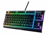 Apex 3 TKL, Gaming-Tastatur - schwarz, DE-Layout, Rubberdome